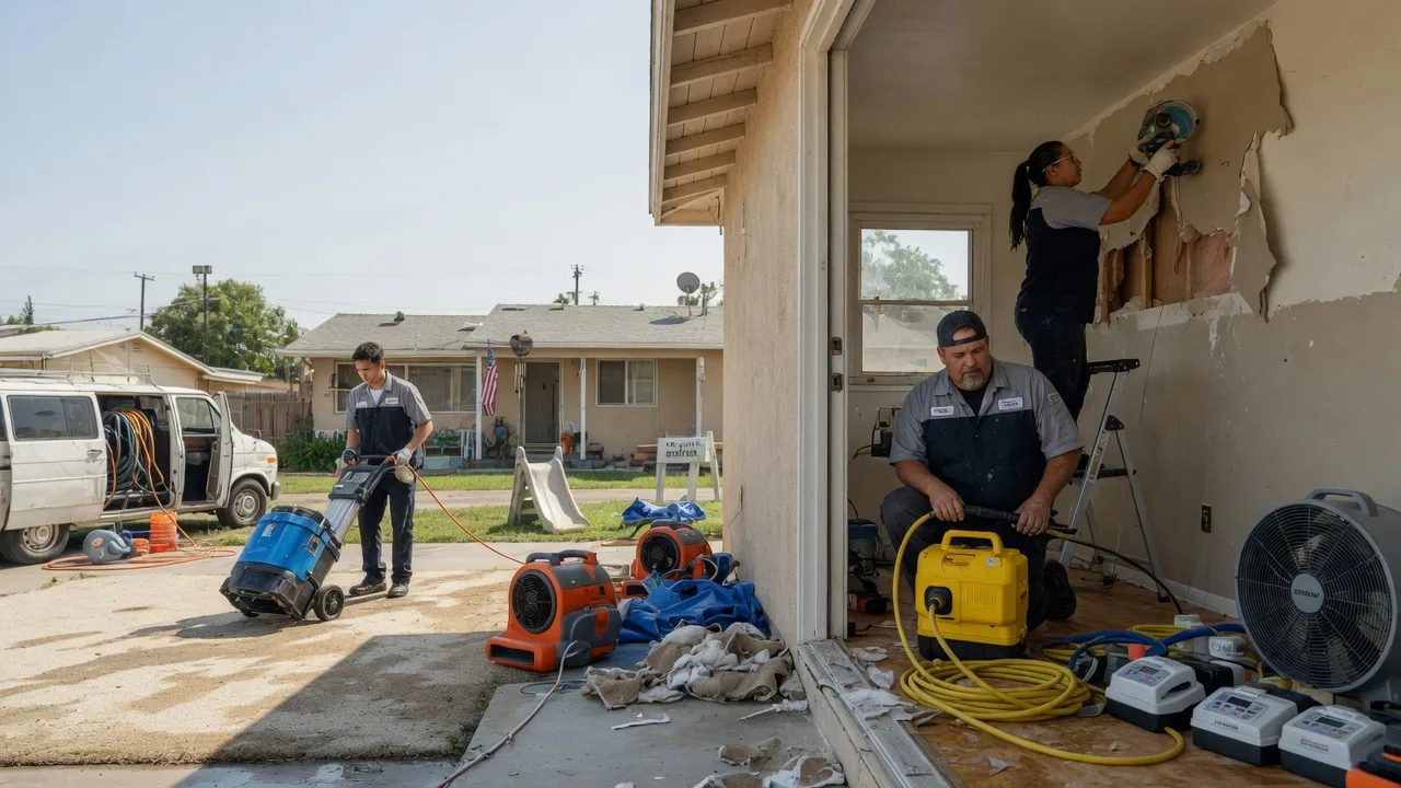 Water Damage Restoration in Midfield, TX near me
